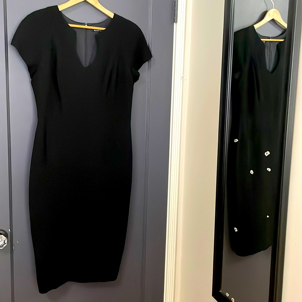 Black Halo sheath dress